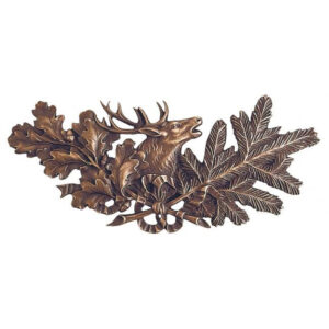 symbol myśliwski na nagrobek