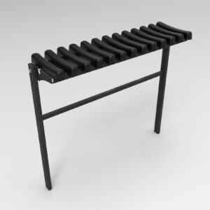 ławka na cmentarz składana