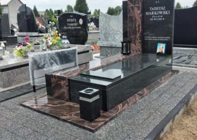 nagrobek granitowy nowoczesny