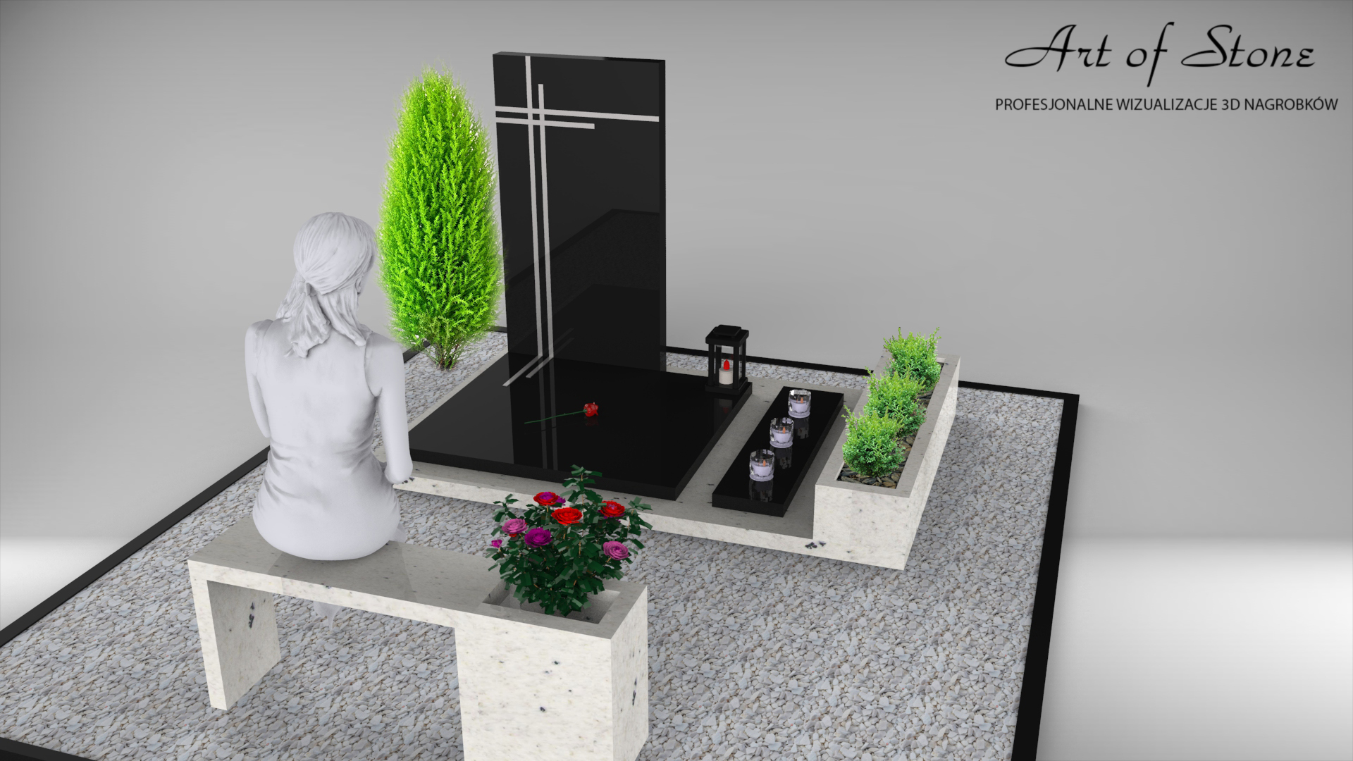 wzór zastrzeżony nagrobek urnowy