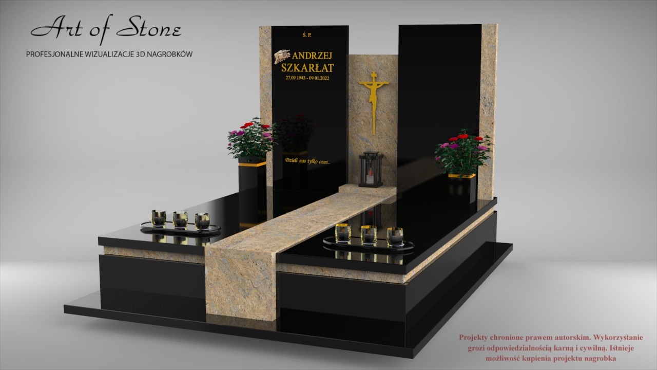 pROJEKT NAGrobka 3D