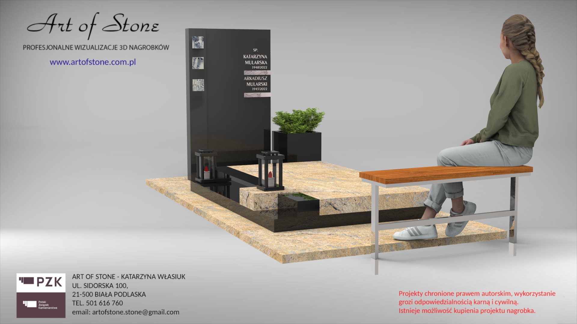 nagrobki biała podlaska