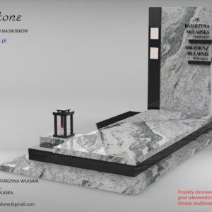 Nowoczensy nagrobek Viscount WHite