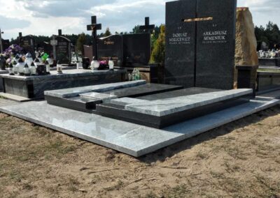 Nagrobek nowoczesny podwójny