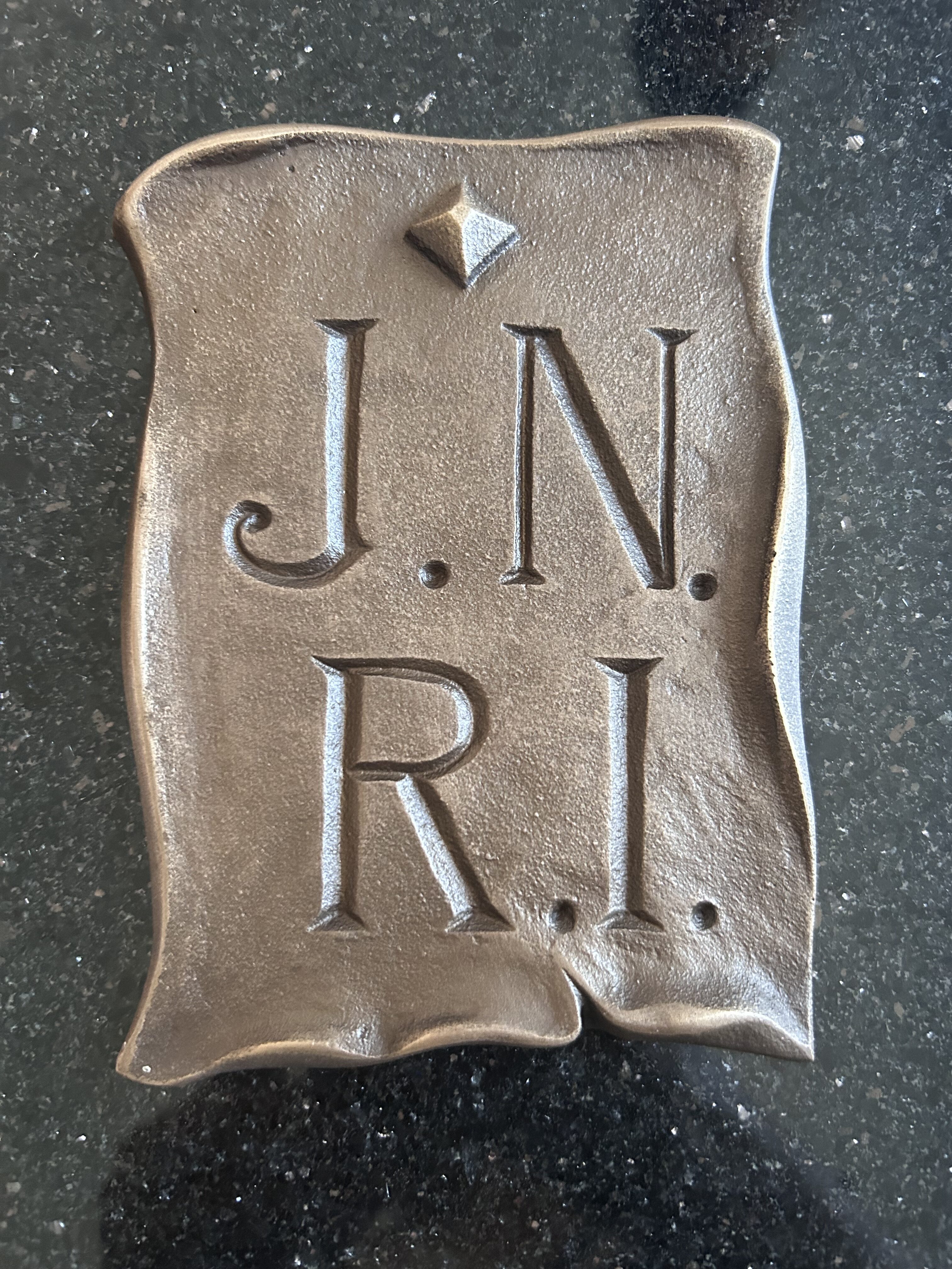 Duża pasyjka z brązu na nagrobek 54 cm, 63 cm, 77 cm, 112 cm - obrazek 2