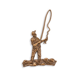 Wędkarz na nagrobek